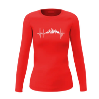 Thumbnail for Heartbeat V2 Women Long Sleeve Shirt