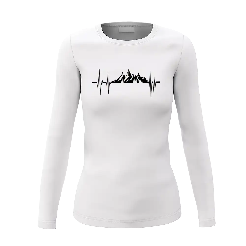Heartbeat V2 Women Long Sleeve Shirt