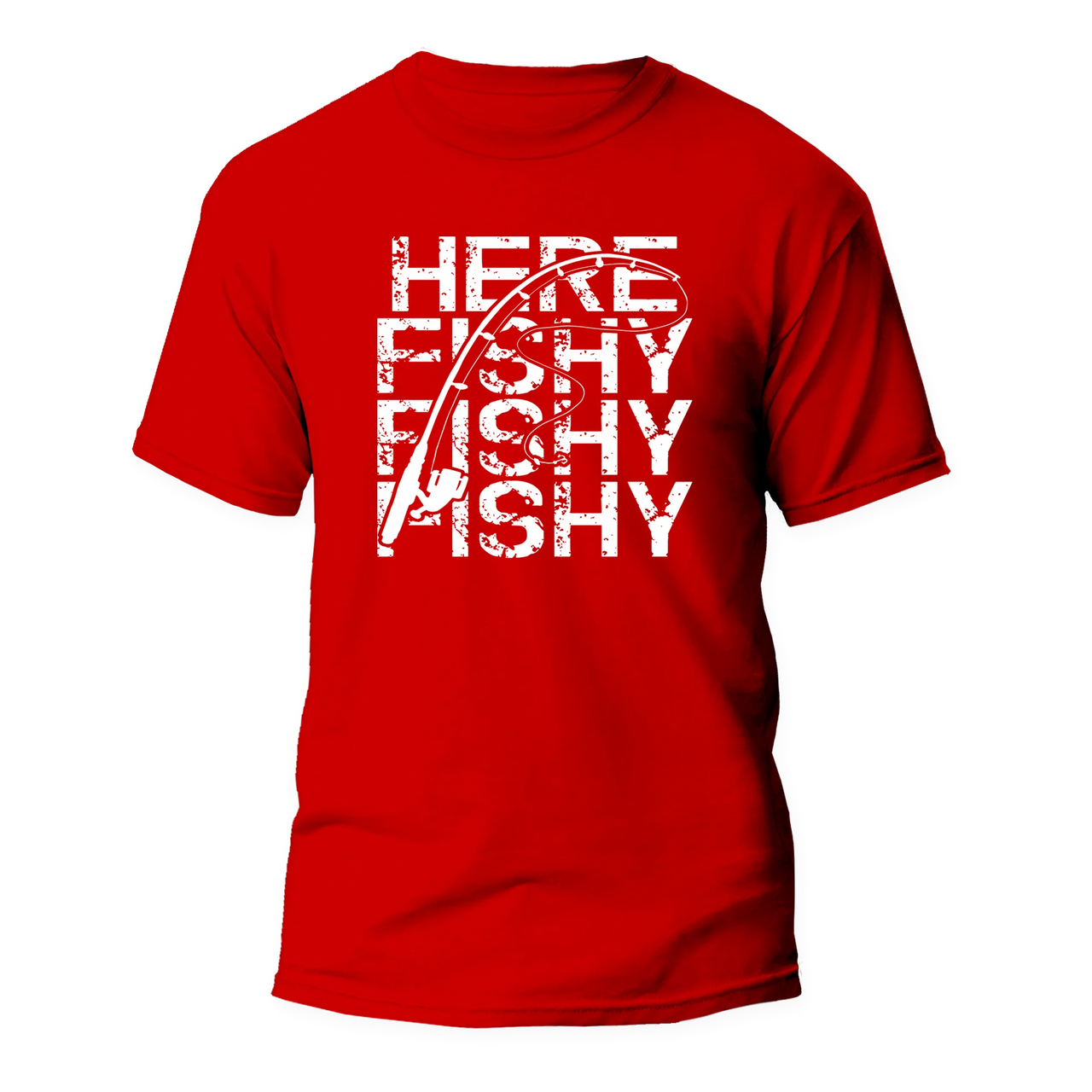 Here Fishy Fishy Man T-Shirt