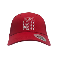 Thumbnail for Here Fishy Fishy Embroidered Trucker Hat