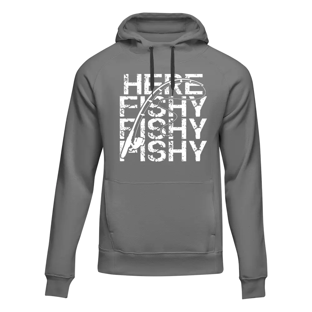Here Fishy Fishy Unisex Hoodie