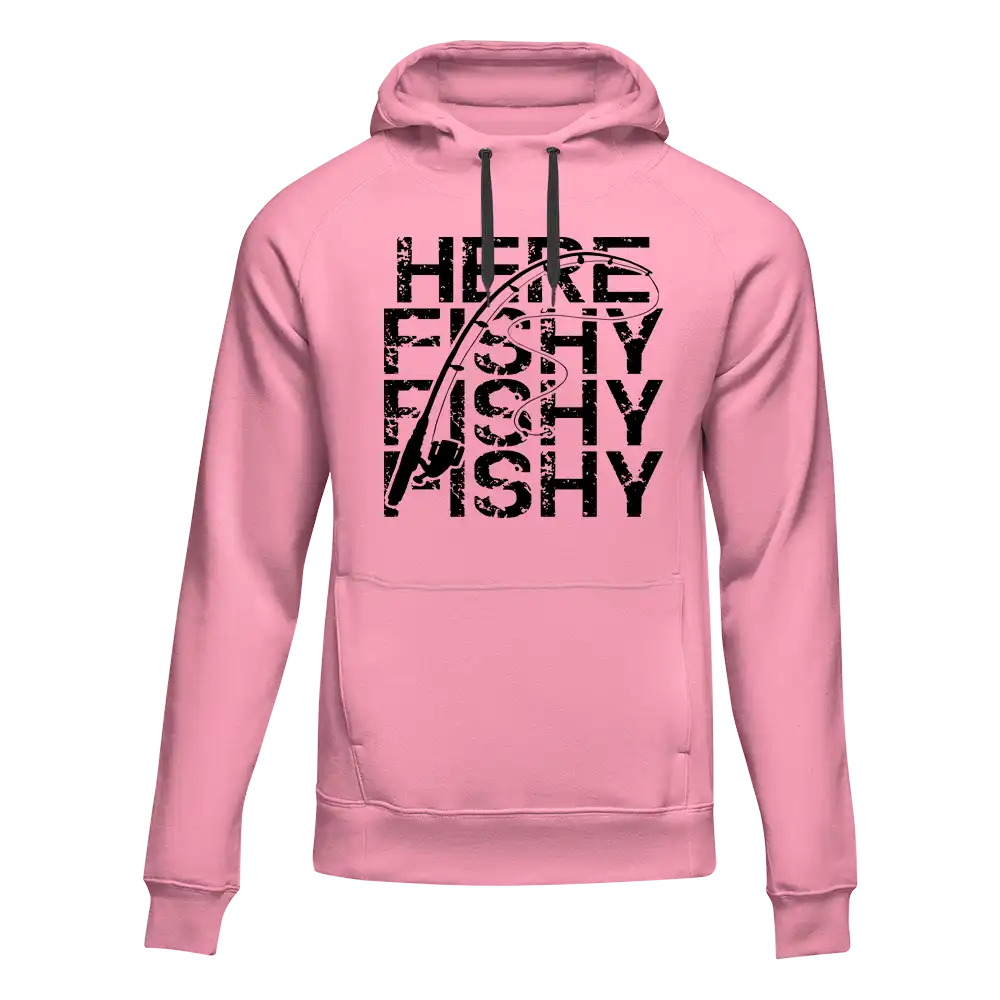 Here Fishy Fishy Unisex Hoodie