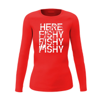 Thumbnail for Here Fishy Fishy Women Long Sleeve Shirt