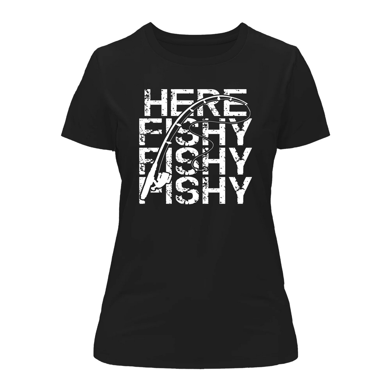 Here Fishy Fishy T-Shirt for Women