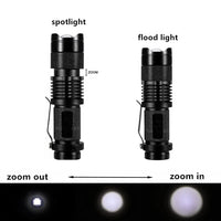 Thumbnail for High Power Waterproof Zoomable Mini Torch Tactical Mini Led Flashlight