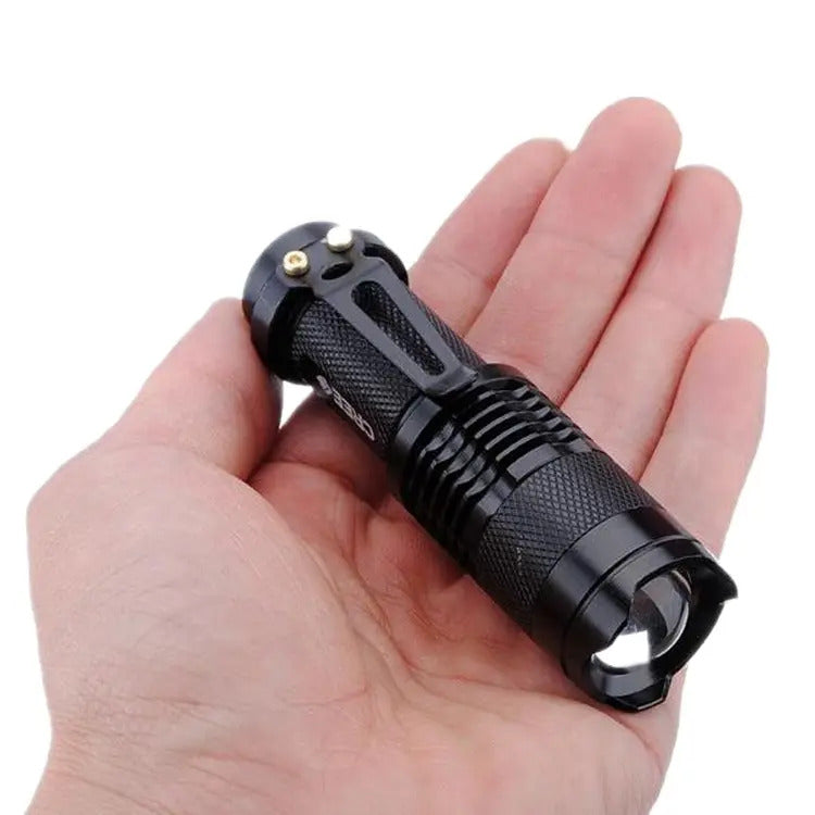 High Power Waterproof Zoomable Mini Torch Tactical Mini Led Flashlight