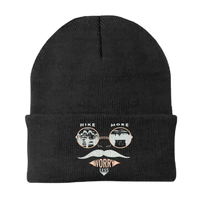 Thumbnail for Hike More Worry Less Embroidered Beanie