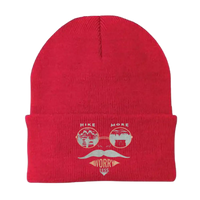 Thumbnail for Hike More Worry Less Embroidered Beanie