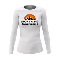 Thumbnail for Hiking Show Me To The Mountains Women Long Sleeve Shirt