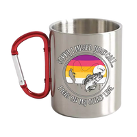 Thumbnail for I Was On Another Line Carabiner Mug 12oz