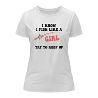 Thumbnail for I Fish Like A Girl T-Shirt for Women