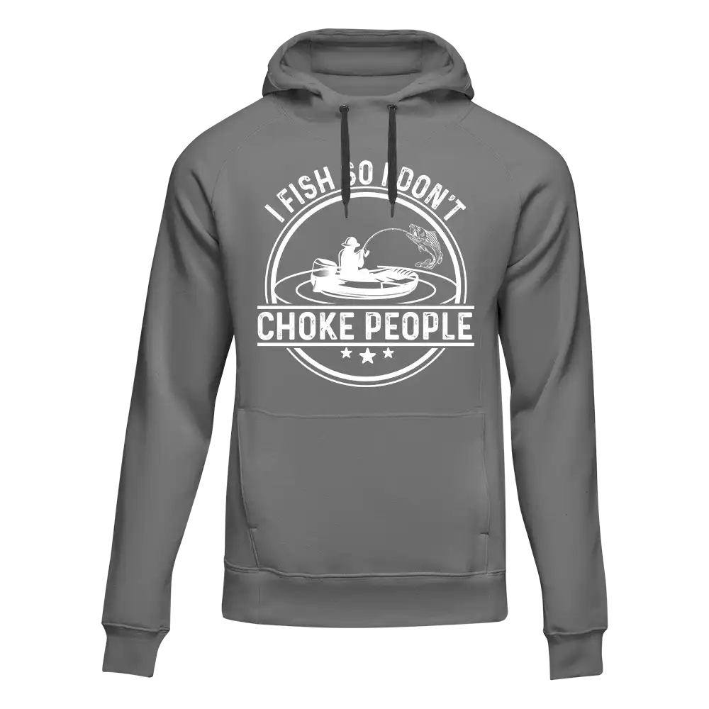 I Fish So I Don't Choke People v2 Unisex Hoodie