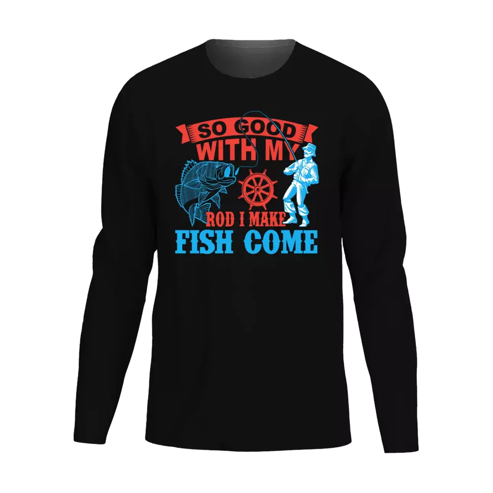 I Make Fish Come Men Long Sleeve Shirt