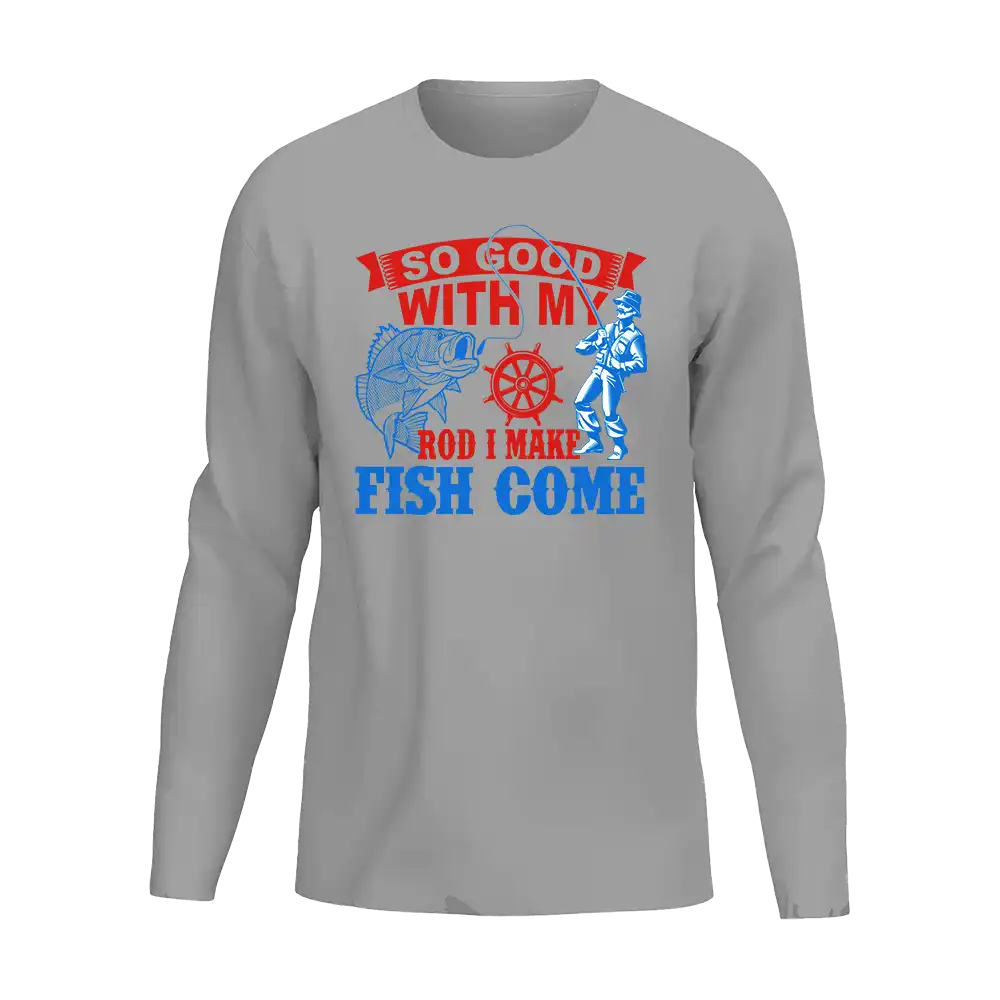I Make Fish Come Men Long Sleeve Shirt