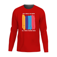 Thumbnail for I Really Need All These Fishing Rods Men Long Sleeve Shirt