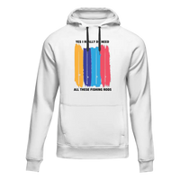 Thumbnail for I Really Need All These Fishing Rods Unisex Hoodie