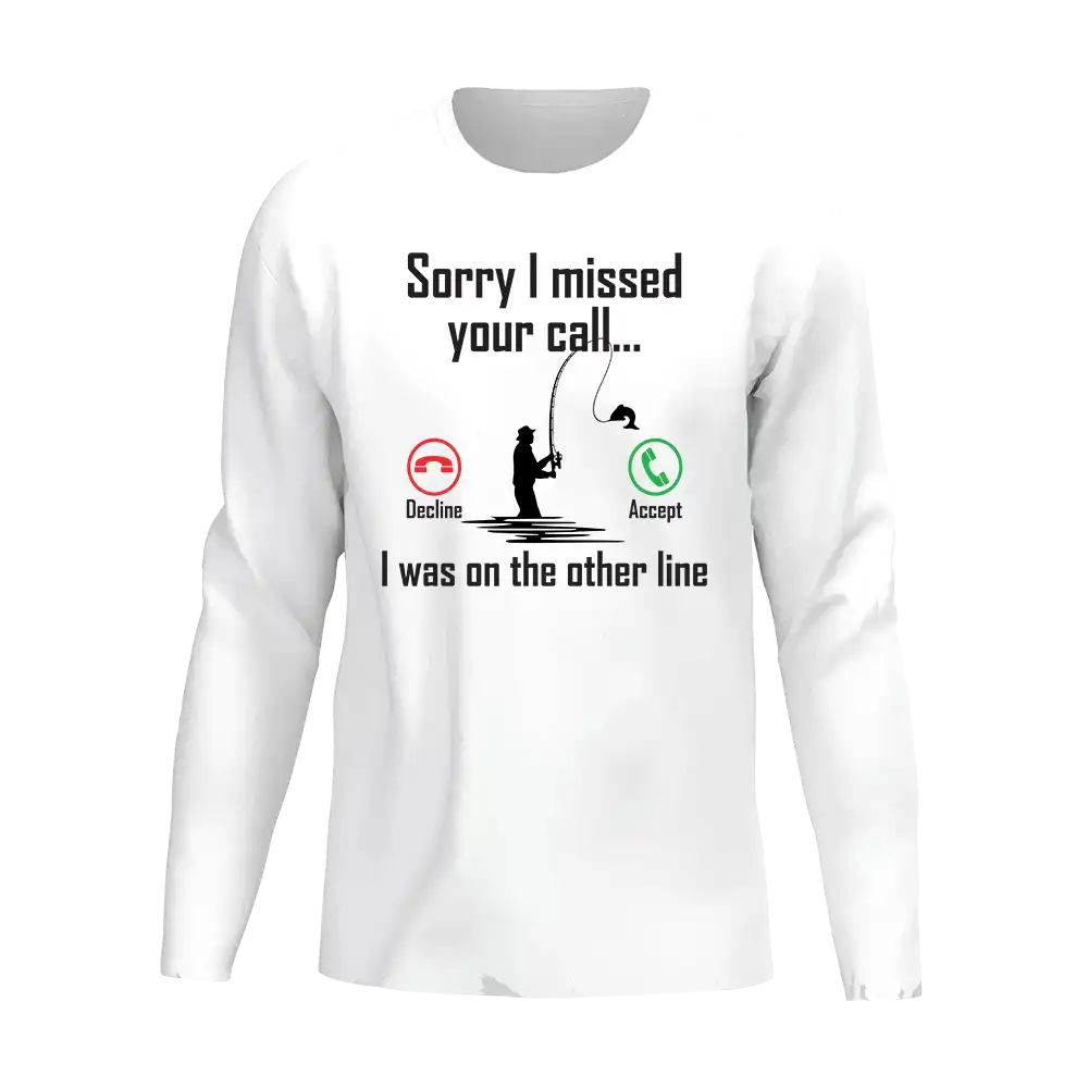 I Was On Another Line v2 Men Long Sleeve Shirt