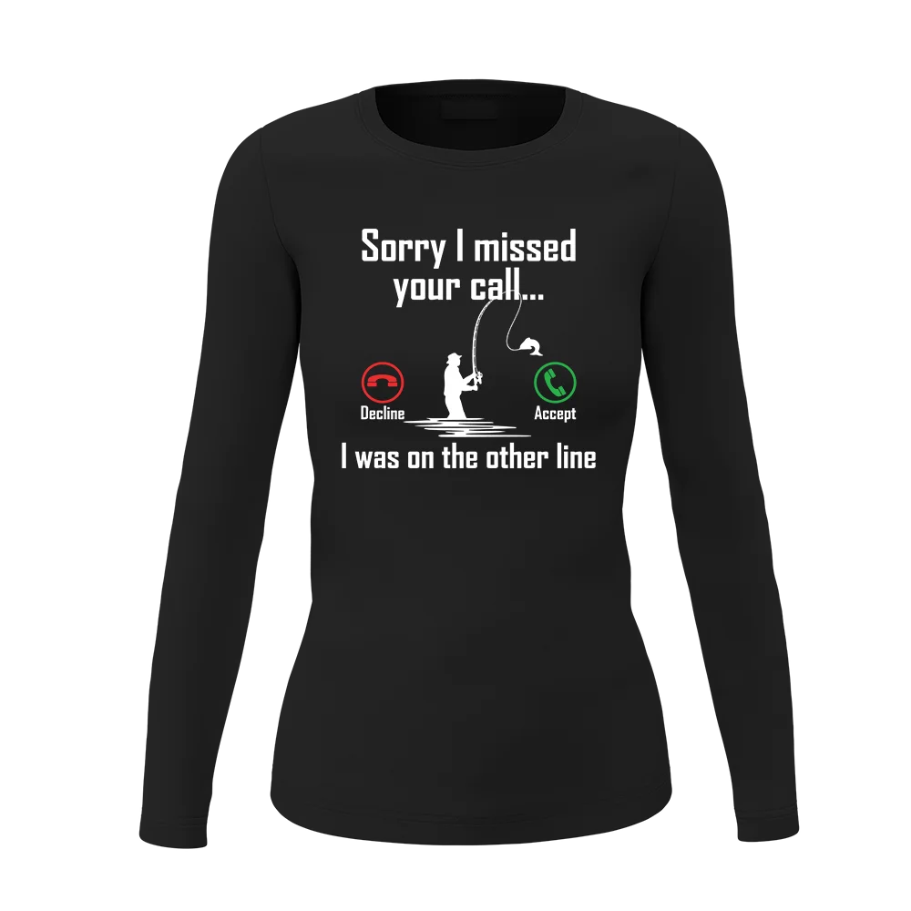 I Was On Another Line v2 Women Long Sleeve Shirt