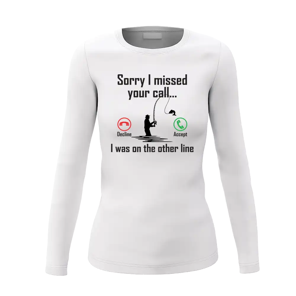 I Was On Another Line v2 Women Long Sleeve Shirt