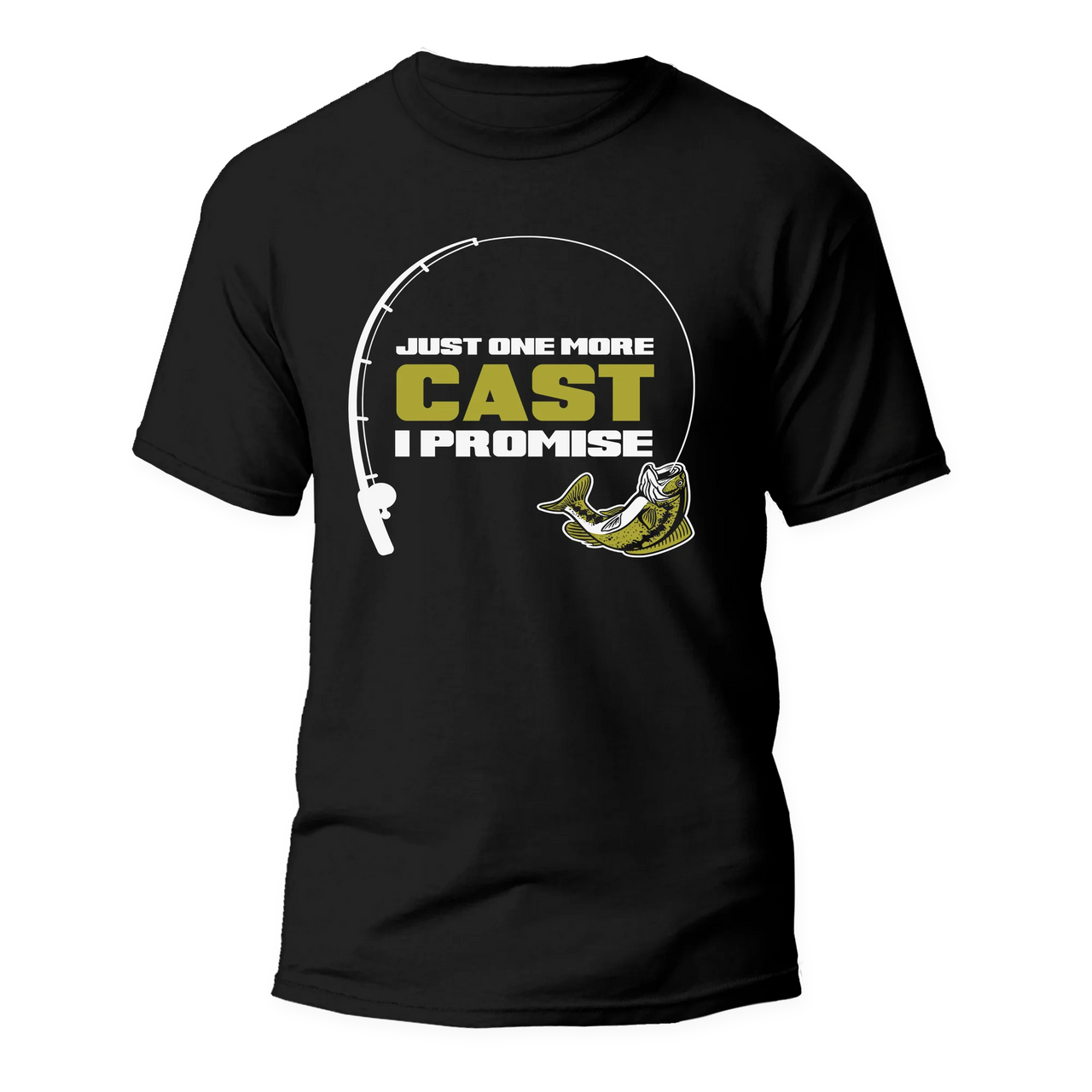 Just One More Cast Man T-Shirt