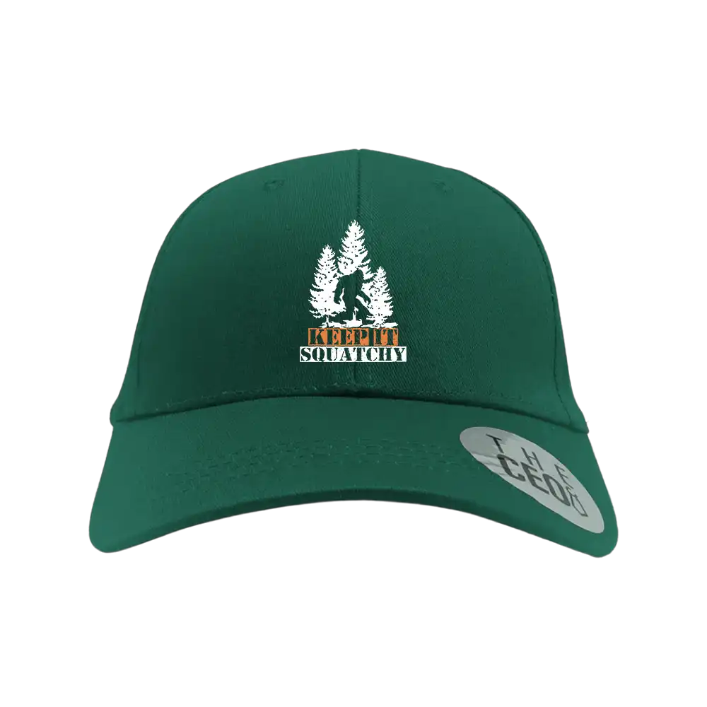 Keep It Squatchy Embroidered Baseball Hat