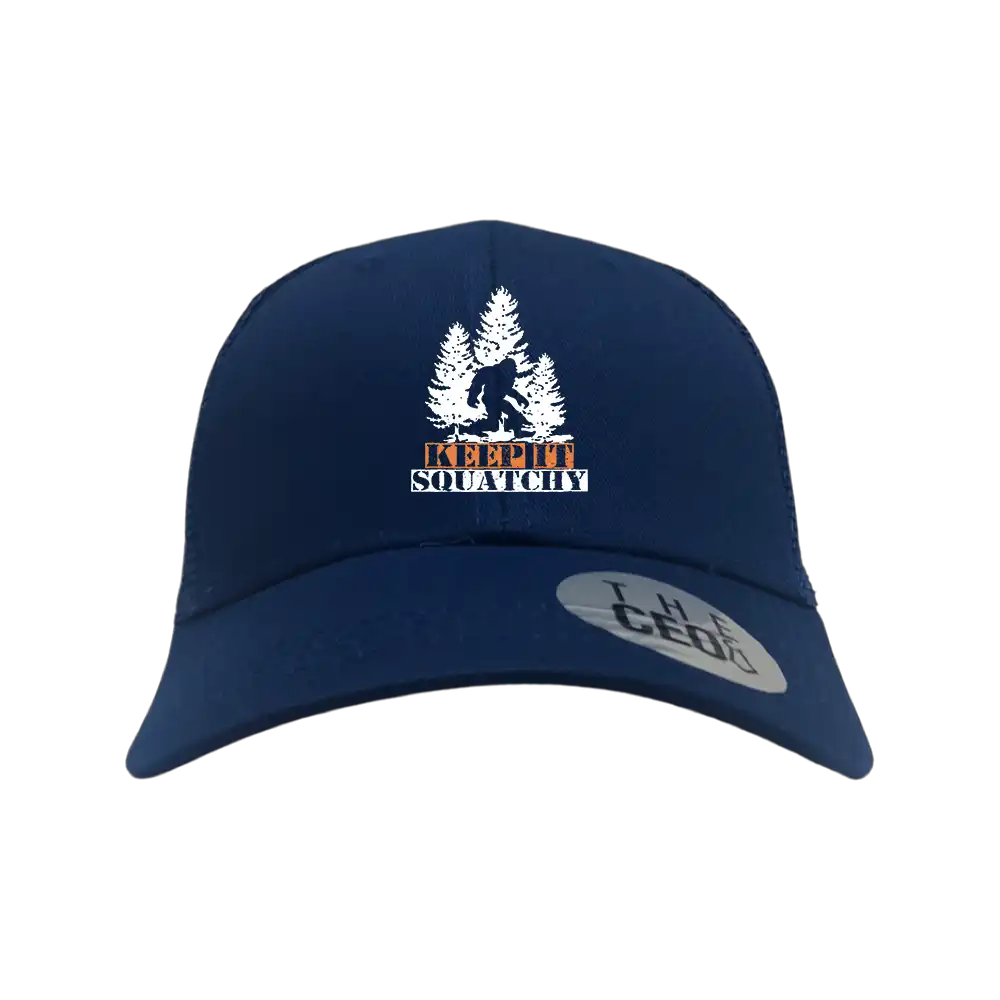 Keep It Squatchy Embroidered Trucker Hat