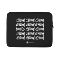 Thumbnail for Fish Bones' Padded Zipper Laptop Sleeve