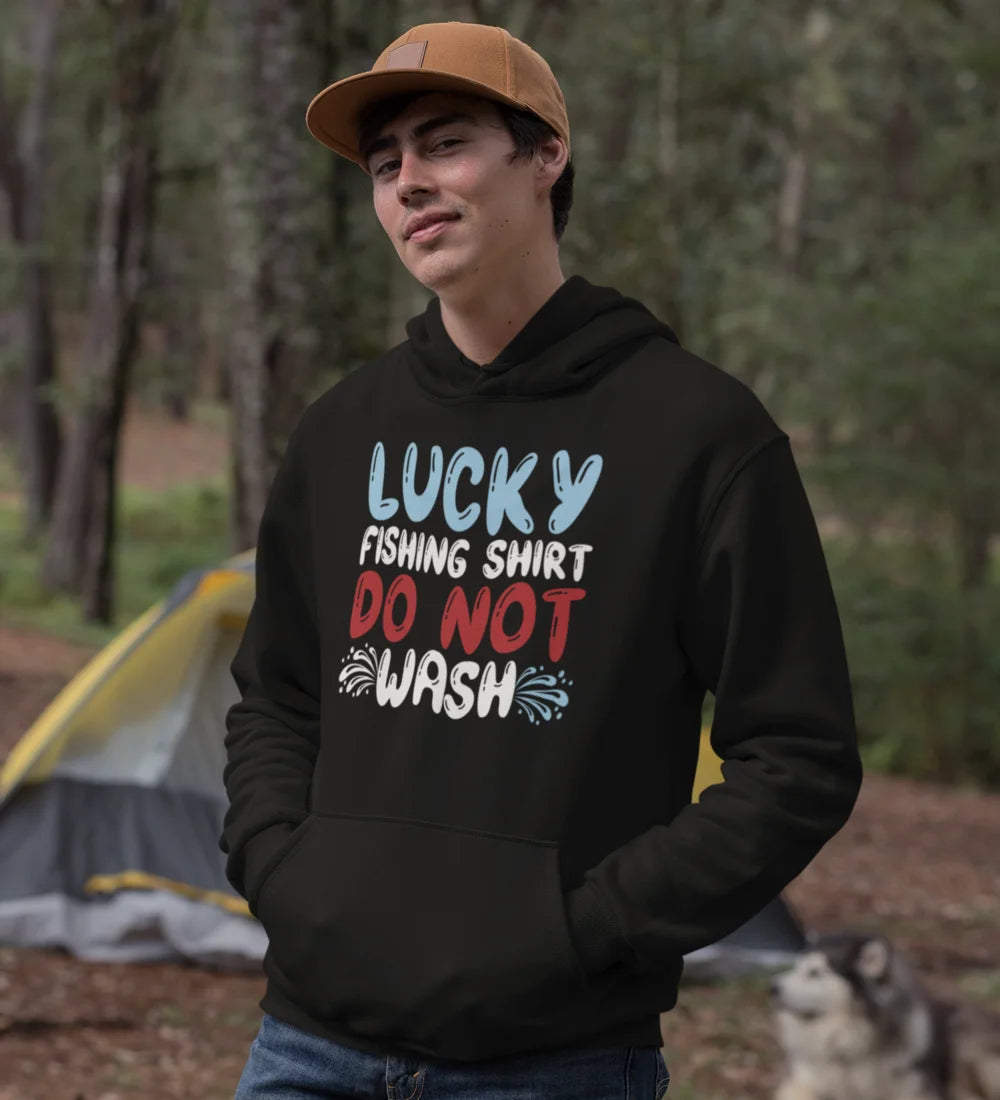 Lucky Fishing Shirt Unisex Hoodie