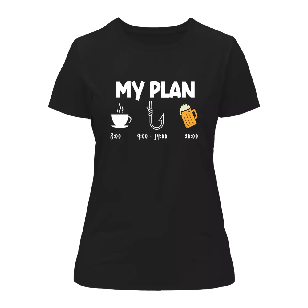 My Fishing Plan T-Shirt for Women