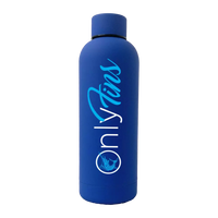 Thumbnail for Only Fins 17oz Stainless Rubberized Water Bottle