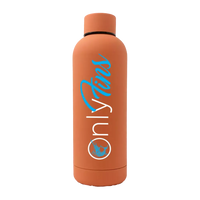 Thumbnail for Only Fins 17oz Stainless Rubberized Water Bottle