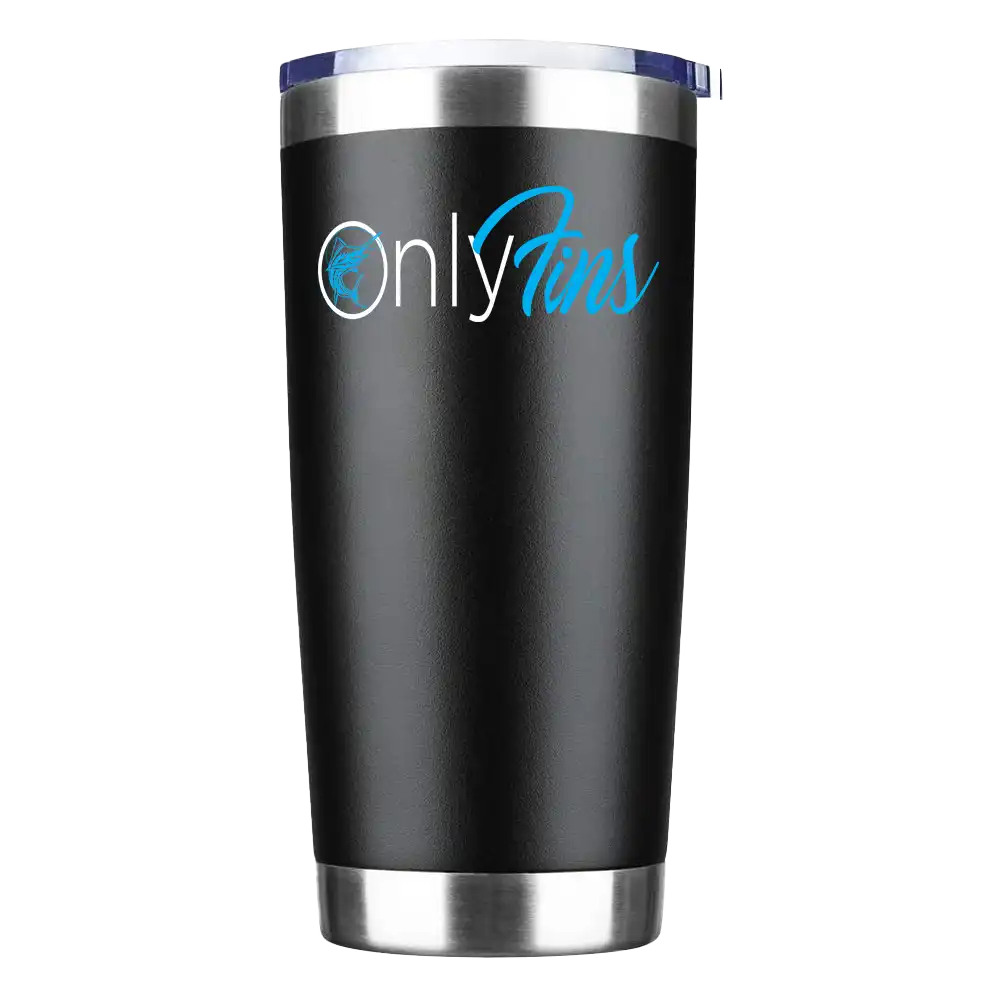 Only Fins Insulated Vacuum Sealed Tumbler