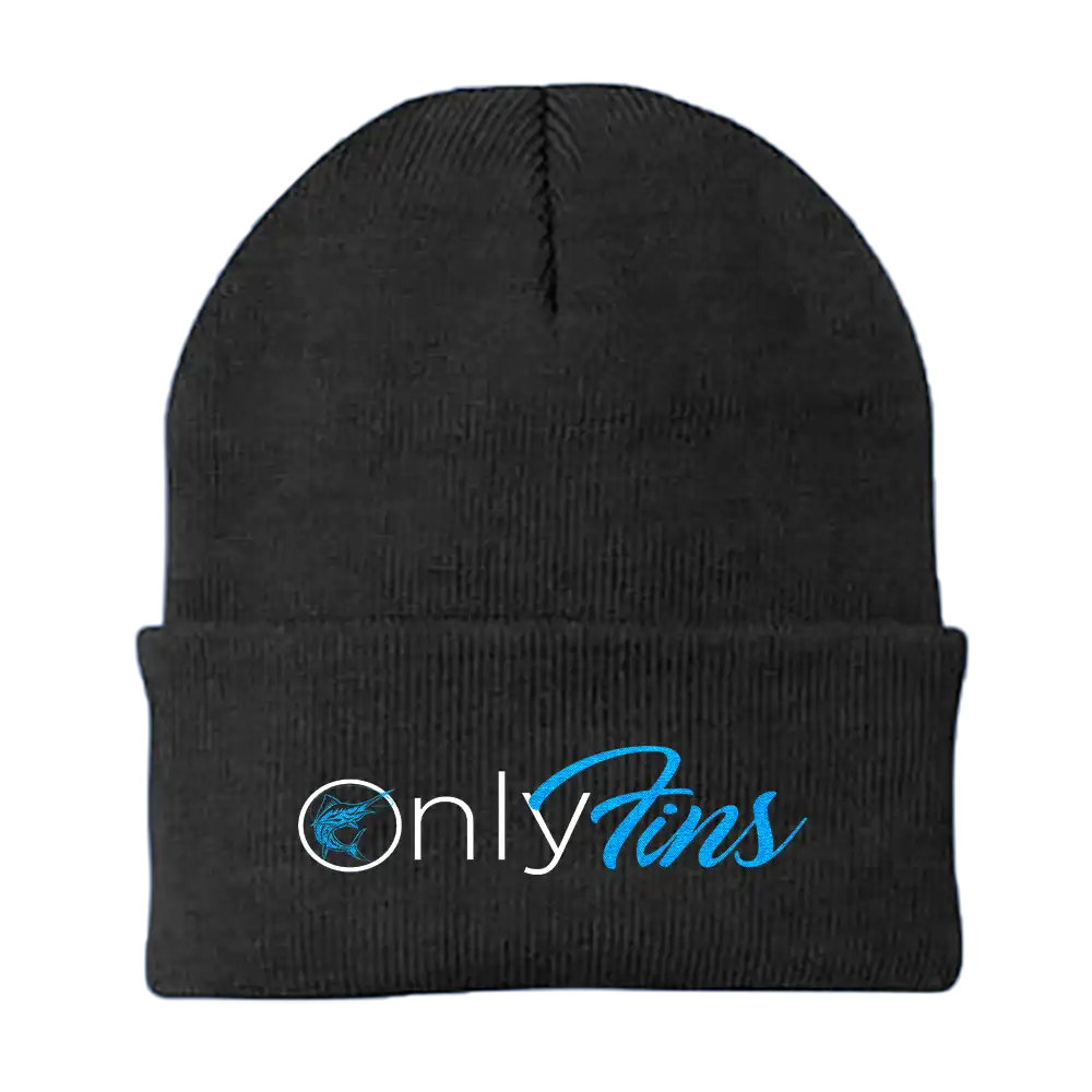 Only Fins Embroidered Beanie