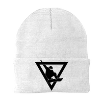 Thumbnail for Never Underestimate An Old Snowboarder Embroidered Beanie