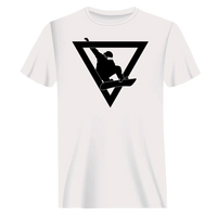 Thumbnail for Snowboarder Geometry T-Shirt for Men