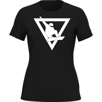 Thumbnail for Never Underestimate An Old Snowboarder T-Shirt for Women