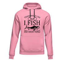 Thumbnail for I Fish And Know Things Unisex Hoodie