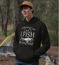 Thumbnail for I Fish And Know Things Unisex Hoodie