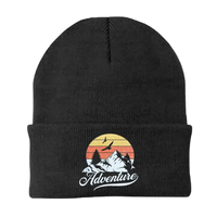 Thumbnail for The Mountains Are Calling Embroidered Beanie