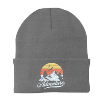 Thumbnail for The Mountains Are Calling Embroidered Beanie