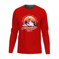 Thumbnail for The Mountains Are Calling Men Long Sleeve Shirt