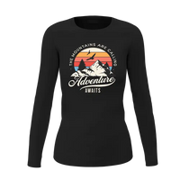 Thumbnail for The Mountains Are Calling Women Long Sleeve Shirt