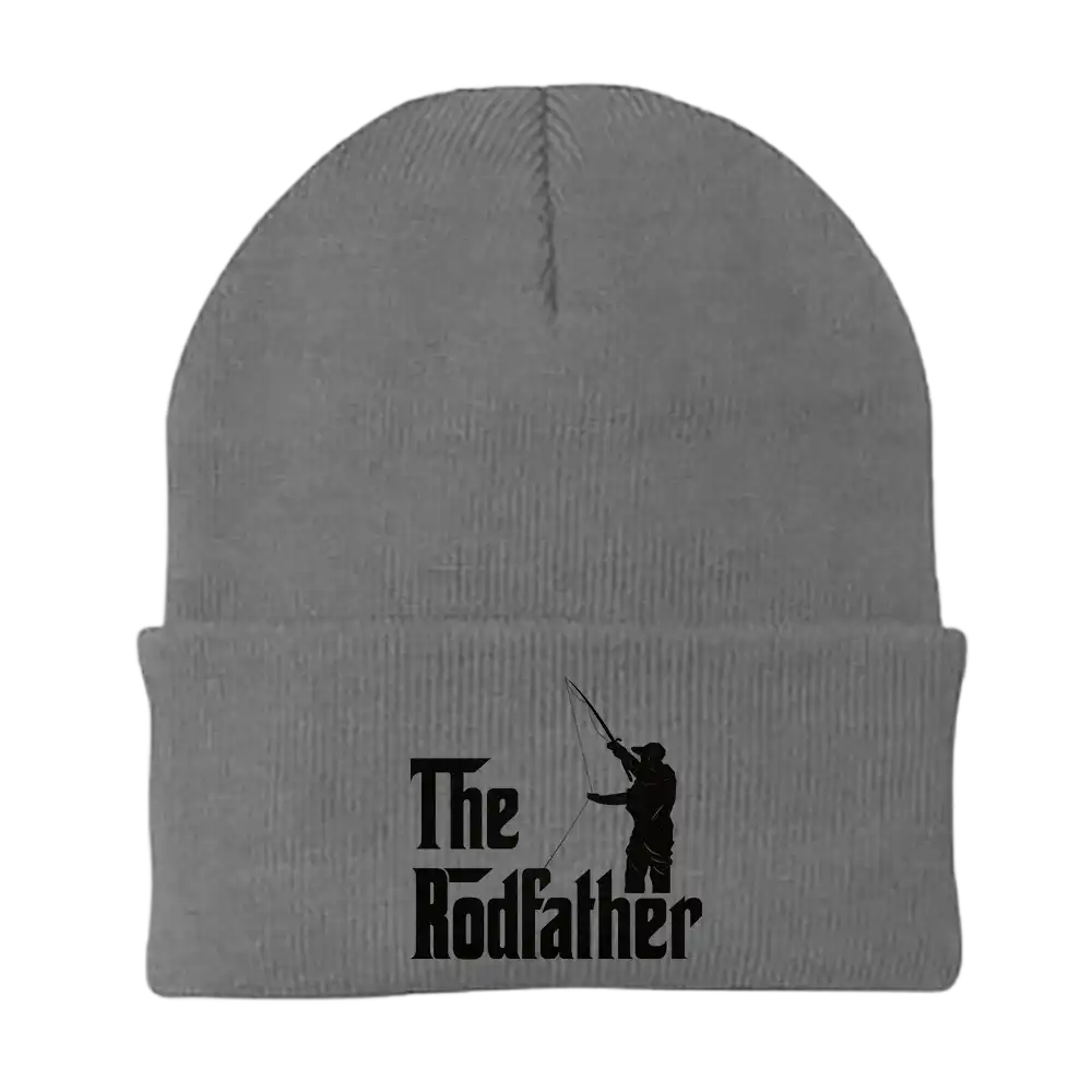 The Rod Father Embroidered Beanie