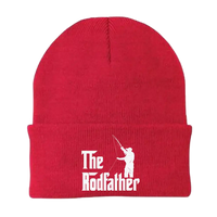 Thumbnail for The Rod Father Embroidered Beanie