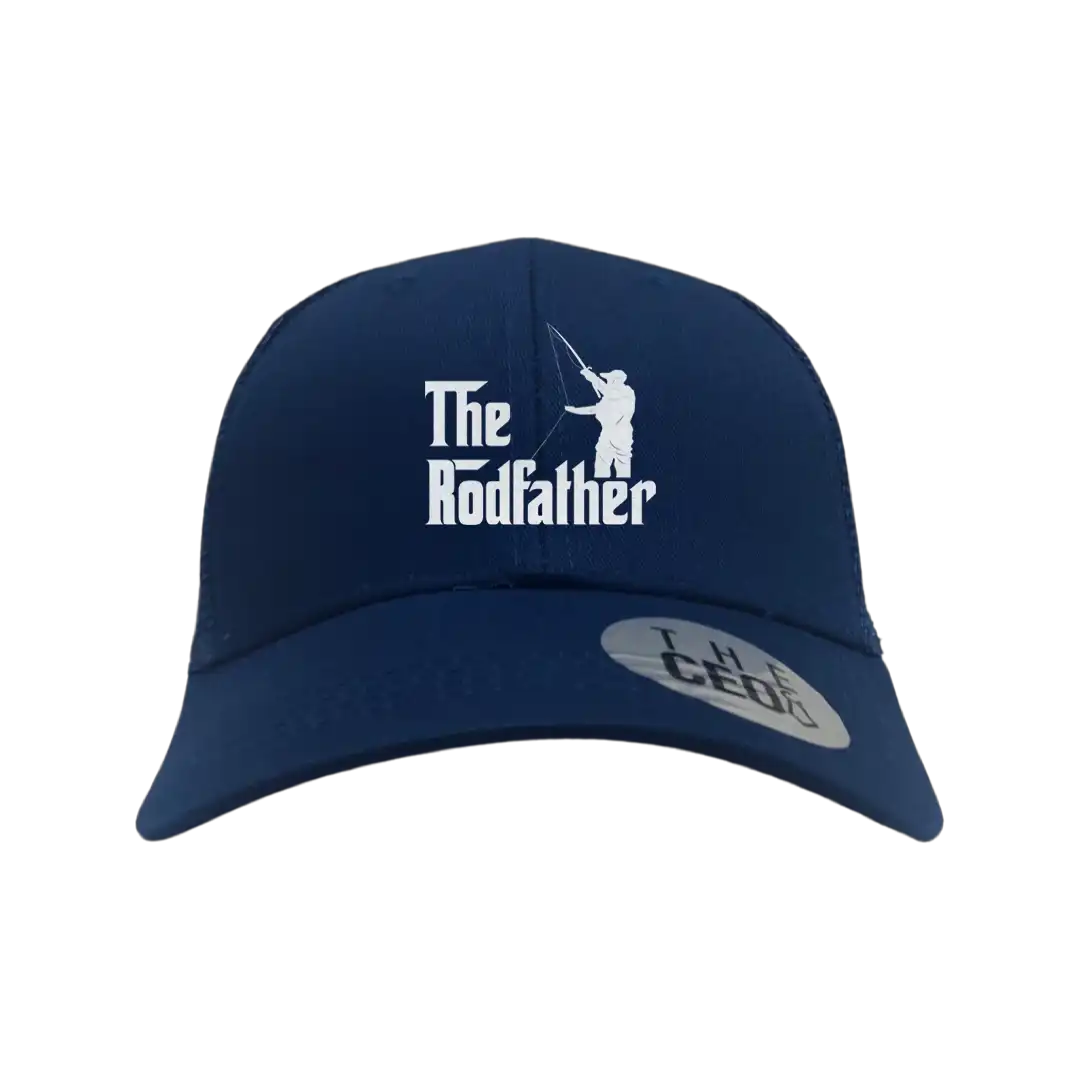The Rod Father Embroidered Trucker Hat
