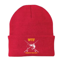 Thumbnail for WTF Where's The Fish Embroidered Beanie