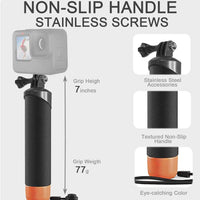 Thumbnail for Waterproof Monopod Floating Sport Cam Hand Grip