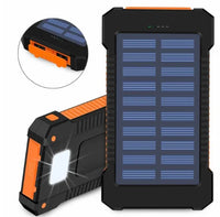 Thumbnail for Waterproof Solar Charging 10000mAh Battery Backup