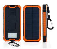 Thumbnail for Waterproof Solar Charging 10000mAh Battery Backup