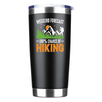 Thumbnail for Weekend Forecast 100% Hiking Insulated Vacuum Sealed Tumbler